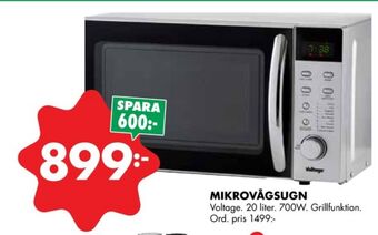 ÖoB Voltage mikrovågsugn erbjuda