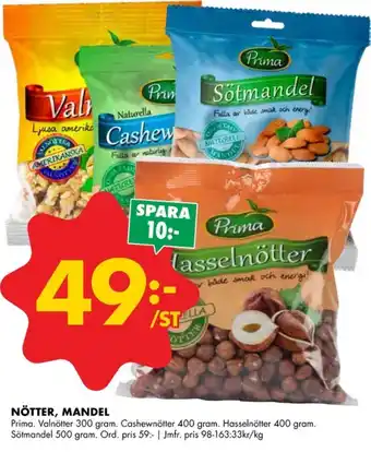 Prima valnötter