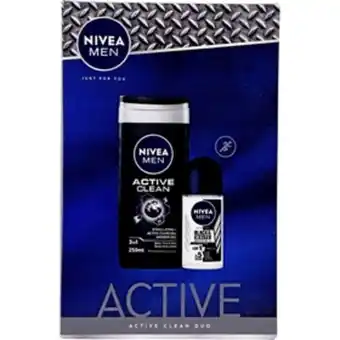 ÖoB Presentförpackning nivea men active erbjuda