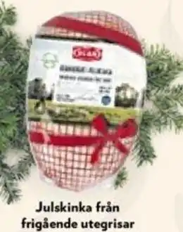 ICA Kvantum Julskinka Från Frigående Utegrisar erbjuda