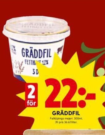 ICA Kvantum Gräddfil erbjuda