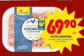 ICA Kvantum Kycklingfärs erbjuda