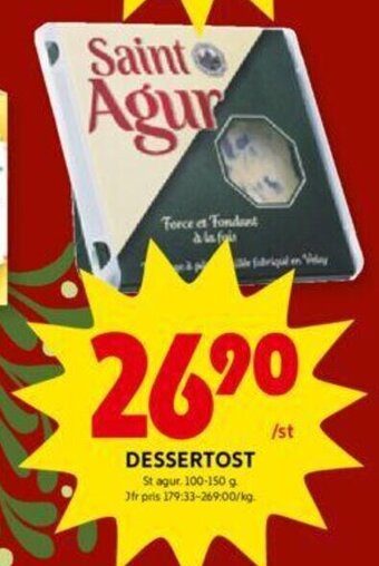 ICA Kvantum Dessertost erbjuda