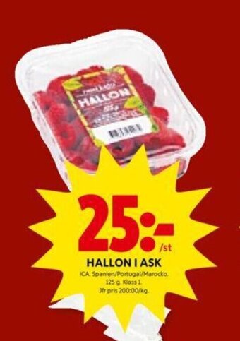 ICA Kvantum Hallon i Ask erbjuda