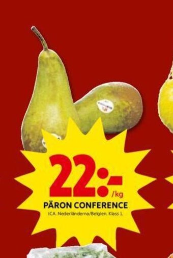 ICA Kvantum Päron Conference erbjuda