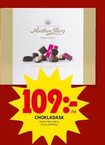 ICA Kvantum Chokladask erbjuda