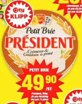 ICA Kvantum Petit Brie erbjuda