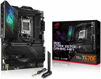 Webhallen Asus rog strix x670e-f gaming wifi erbjuda