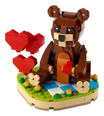 Lego Alla hjärtans dag-björn erbjuda