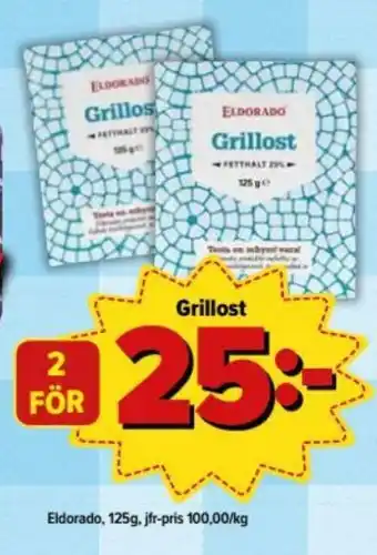 Östenssons Eldorado Grillost 125g erbjuda