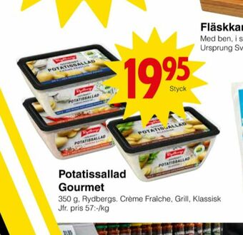 Matöppet Rydbergs Potatissallad erbjuda
