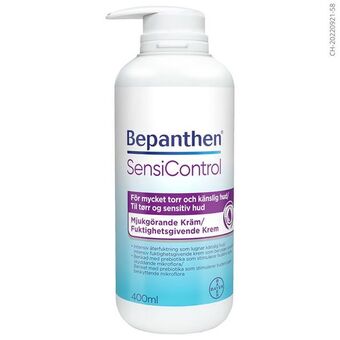 Apotek Hjärtat Bepanthen sensicontrol kräm oparf 400ml erbjuda