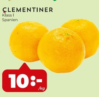 Matrix Butikerna Clementiner erbjuda