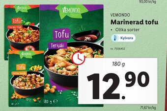 Marinerad Tofu