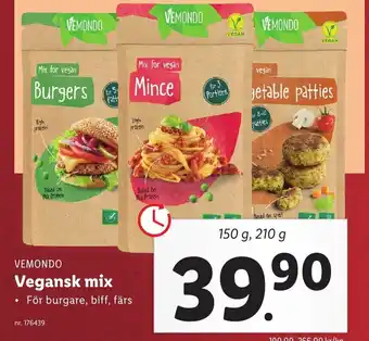 Lidl Vegansk Mix erbjuda