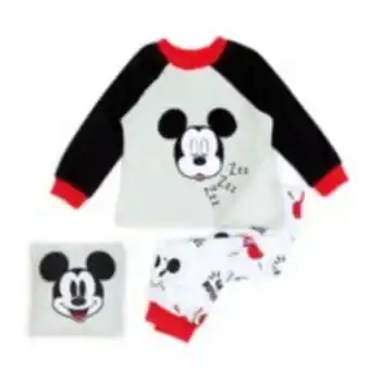 Disney store mickey mouse pyjamas and cushion set for kids