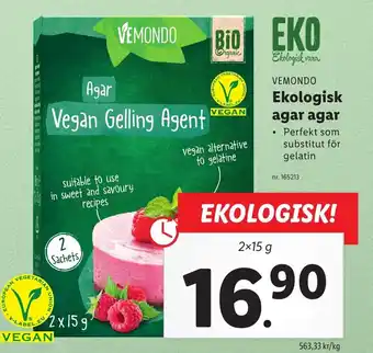Lidl Ekologisk Agar Agar erbjuda