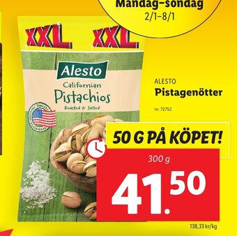 Lidl Pistagenötter erbjuda