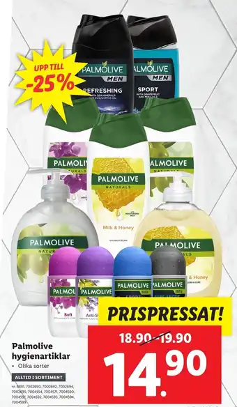 Palmolive Hygienartiklar