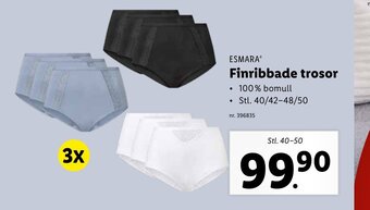 Lidl Finribbade Trosor erbjuda