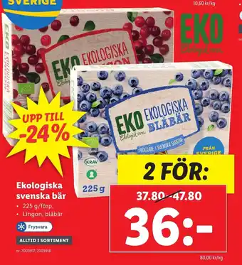 Ekologiska Svenska Bär