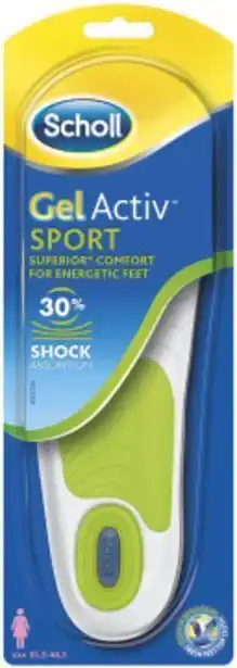LloydsApotek Scholl gel active sulor sport women, 2 st erbjuda
