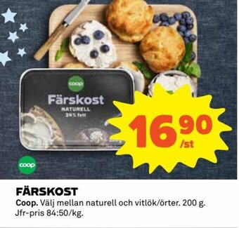 Coop Färskost erbjuda