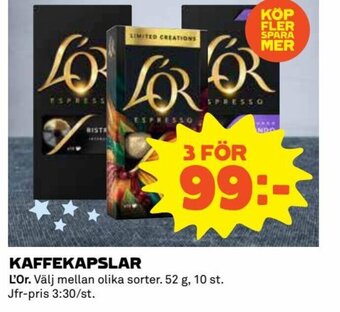Coop Kaffekapslar erbjuda