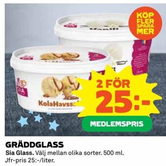 Coop Gräddglass erbjuda