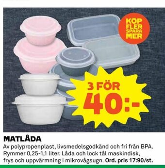 Coop Matlåda erbjuda