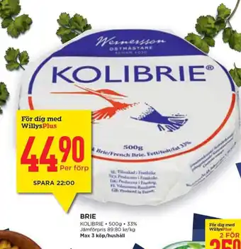 Brie Kolibrie