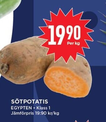 Willys Sötpotatis erbjuda