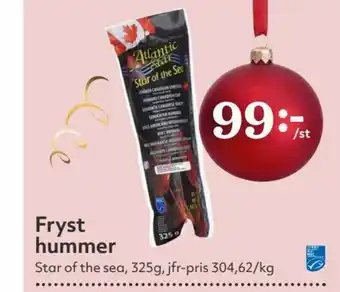 Fryst Hummer