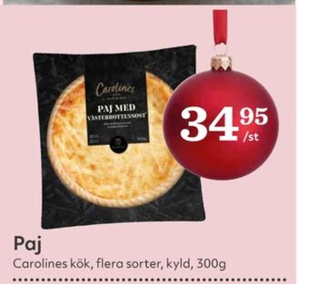 Hemköp Carolines kök matpajer erbjuda