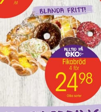 EKO Eko butiksbakat kaffebröd erbjuda