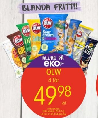 EKO Olw chips erbjuda