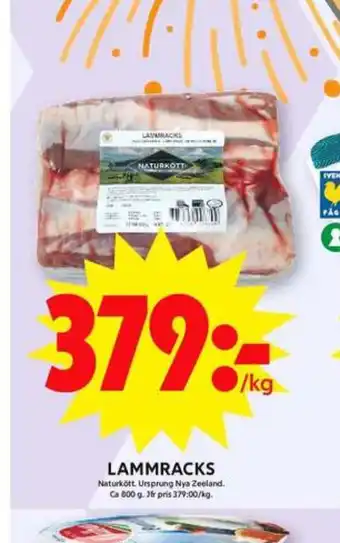 ICA Maxi Naturkött lammracks erbjuda