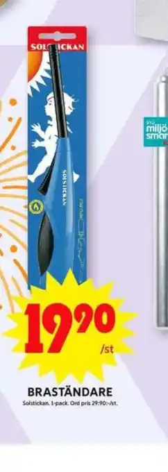 ICA Maxi Solstickan tändare erbjuda