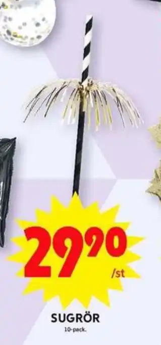 ICA Maxi Ica sugrör erbjuda
