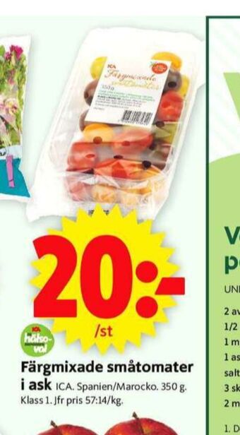 ICA Supermarket Ica tomater erbjuda