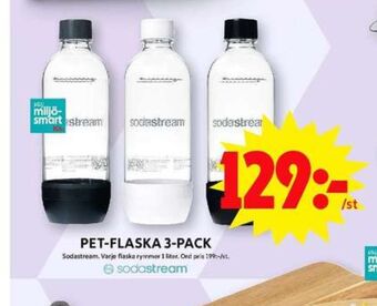 ICA Maxi Sodastream flaskor erbjuda