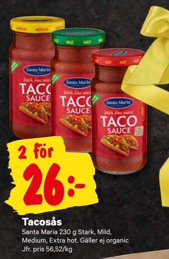 City Gross Tacosås erbjuda