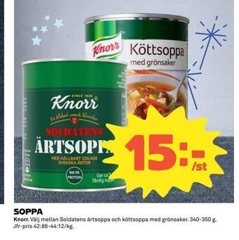 Coop Soppa erbjuda