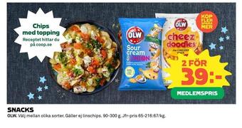 Coop Snacks erbjuda