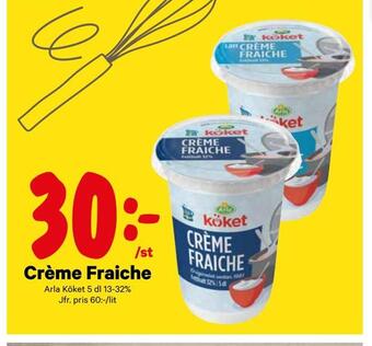 City Gross Crème fraiche erbjuda