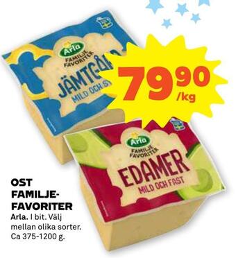 Coop Forum Ost familjefavoriter erbjuda