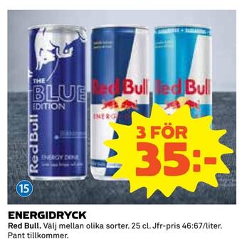 Coop Extra Energidryck erbjuda