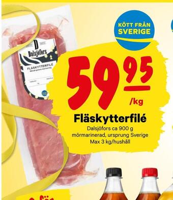 Fläskytterfilé