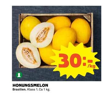 Coop Extra Honungsmelon erbjuda