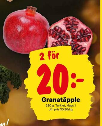 City Gross Granatäpple erbjuda